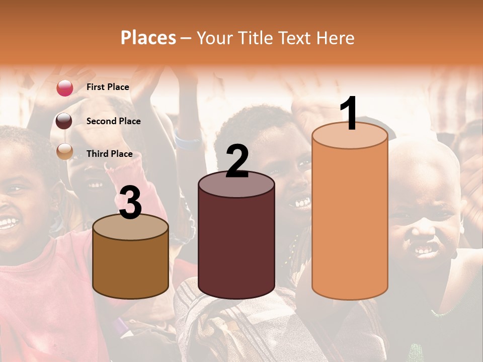 Girl Child Village PowerPoint Template