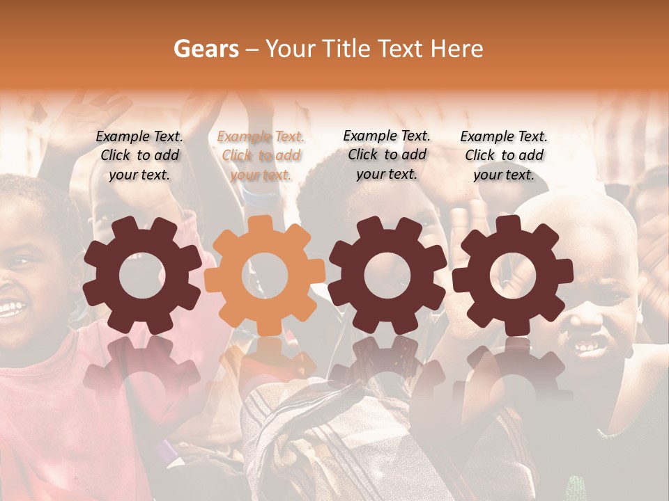 Girl Child Village PowerPoint Template