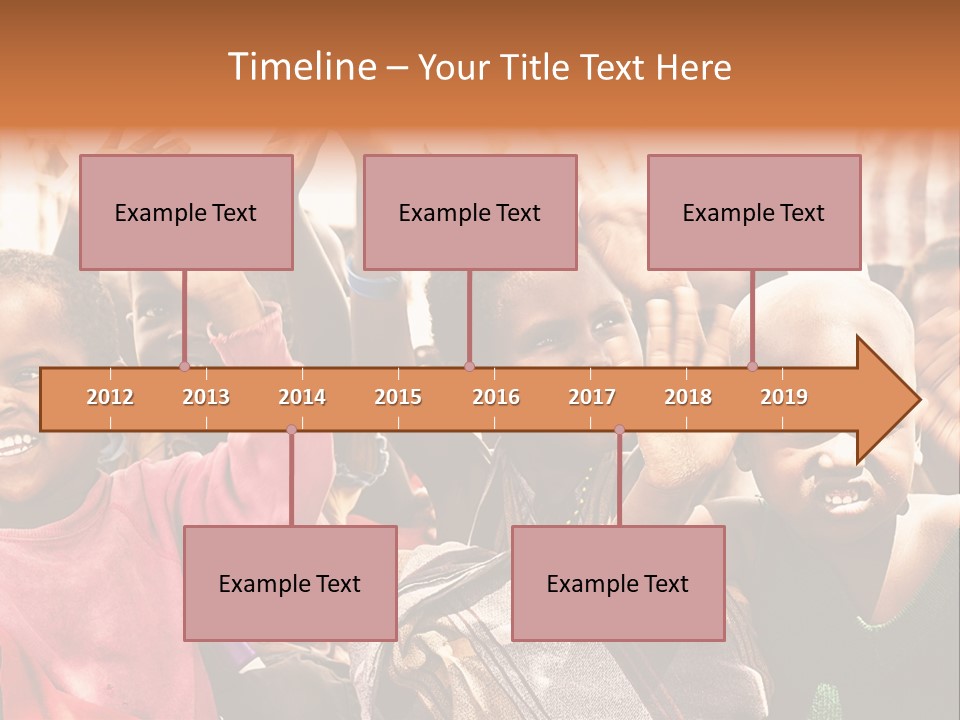 Girl Child Village PowerPoint Template