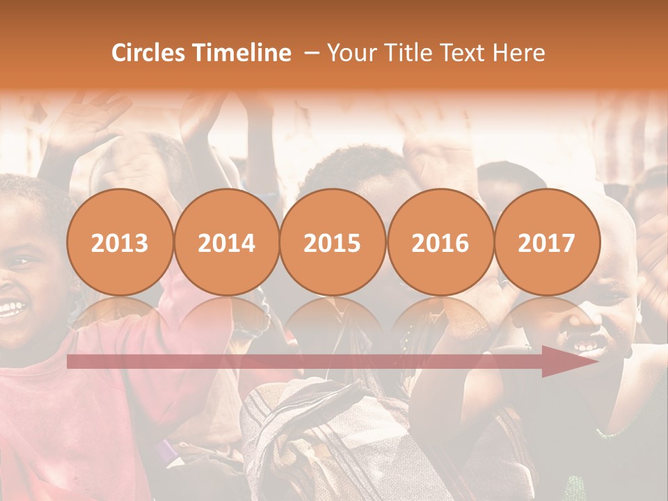 Girl Child Village PowerPoint Template