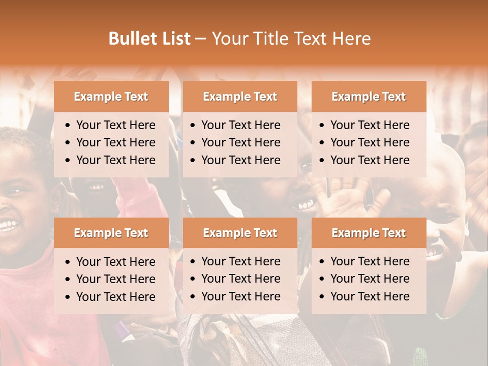 Girl Child Village PowerPoint Template