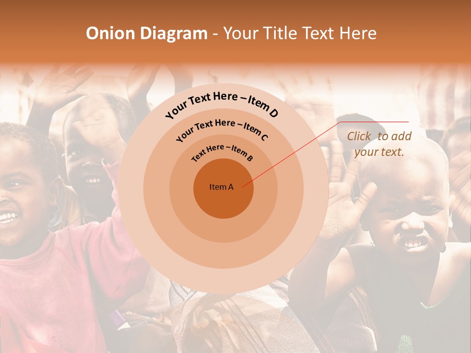 Girl Child Village PowerPoint Template