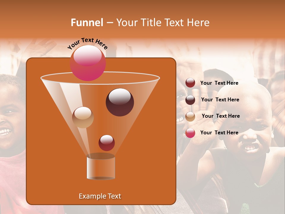 Girl Child Village PowerPoint Template