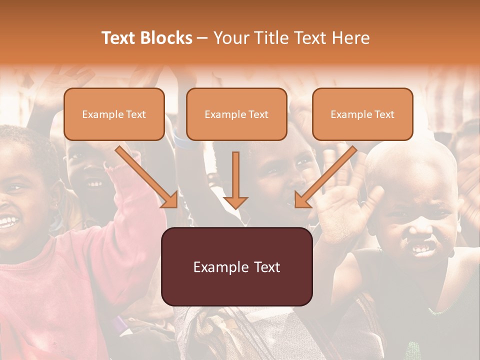 Girl Child Village PowerPoint Template