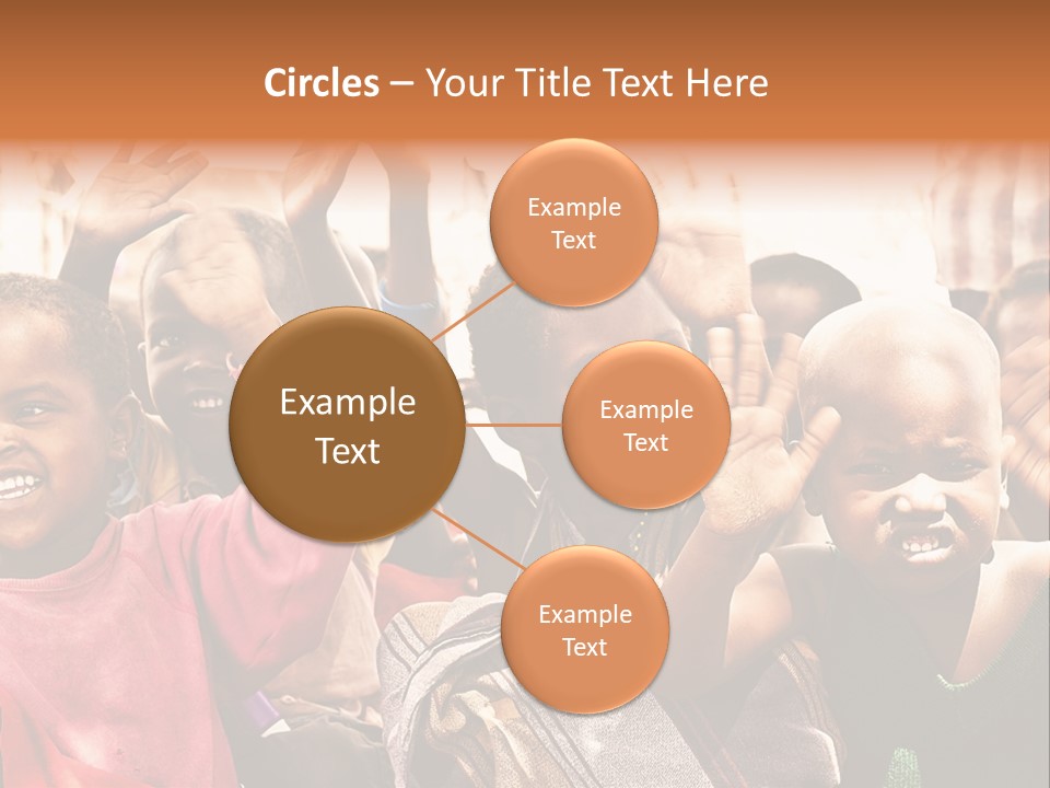 Girl Child Village PowerPoint Template