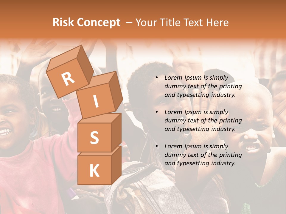 Girl Child Village PowerPoint Template