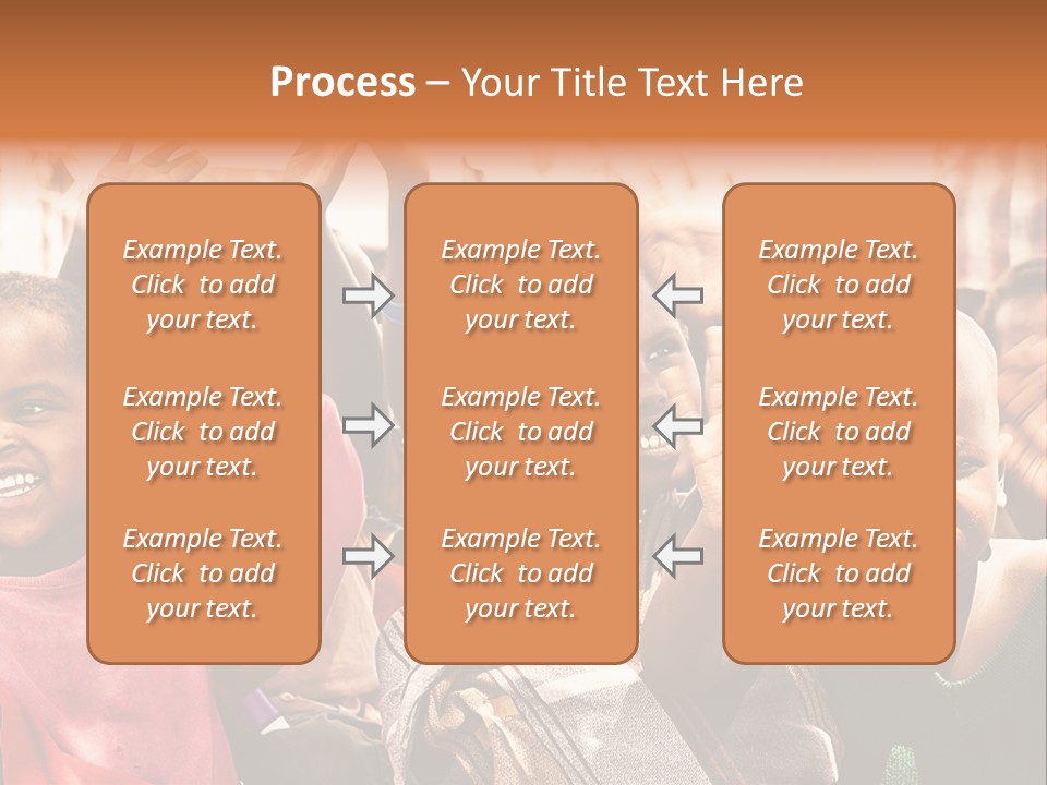 Girl Child Village PowerPoint Template