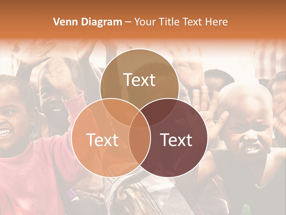 Girl Child Village PowerPoint Template