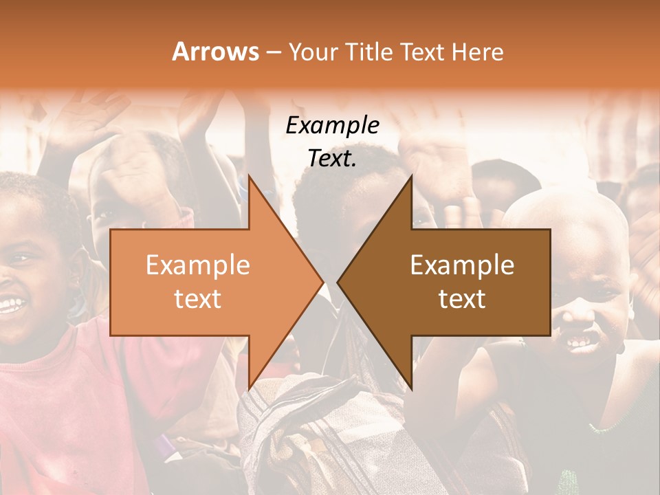 Girl Child Village PowerPoint Template