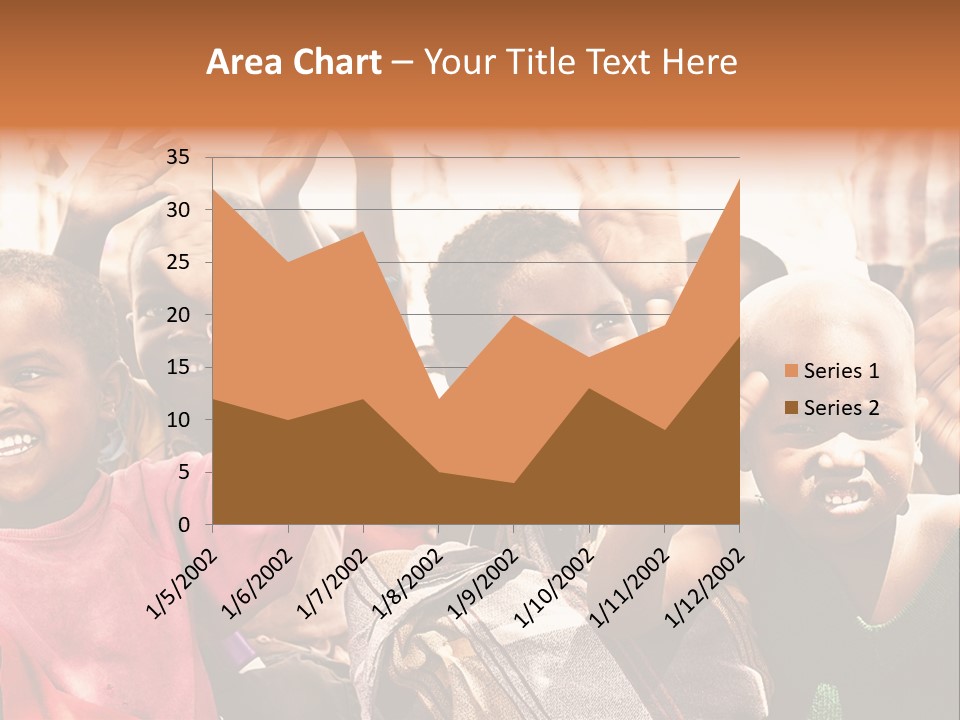 Girl Child Village PowerPoint Template