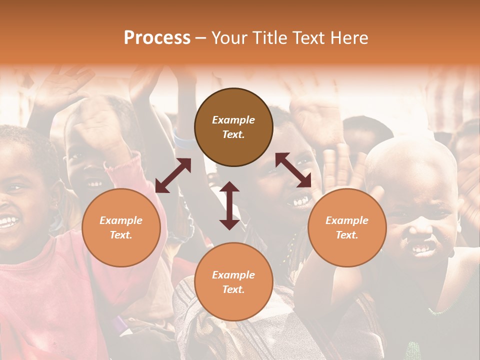 Girl Child Village PowerPoint Template