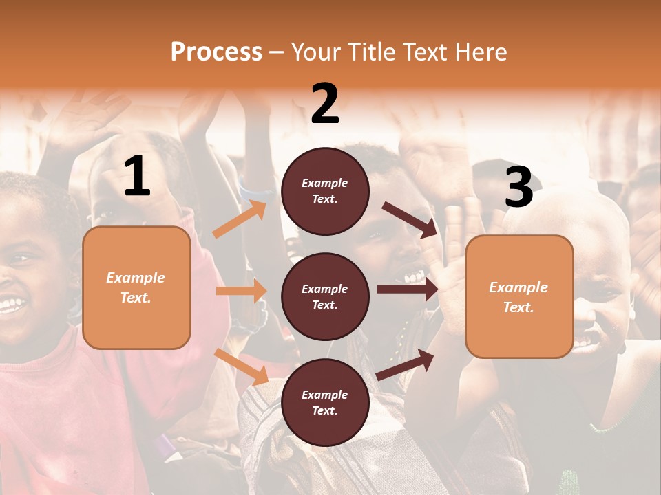 Girl Child Village PowerPoint Template