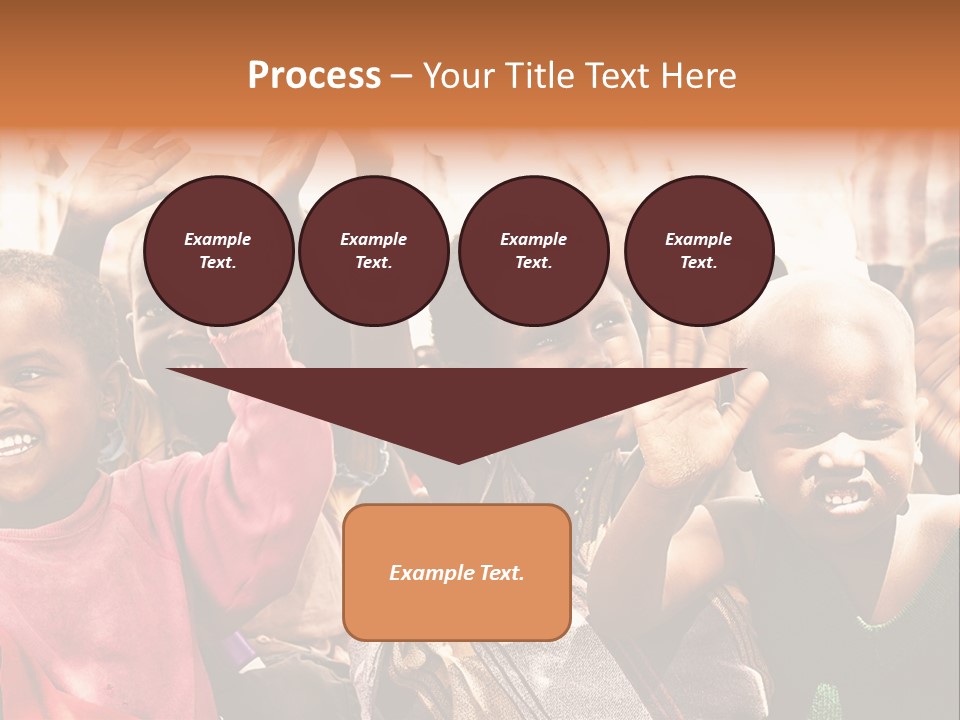 Girl Child Village PowerPoint Template