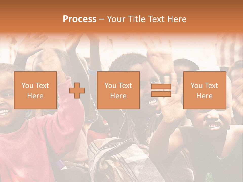 Girl Child Village PowerPoint Template