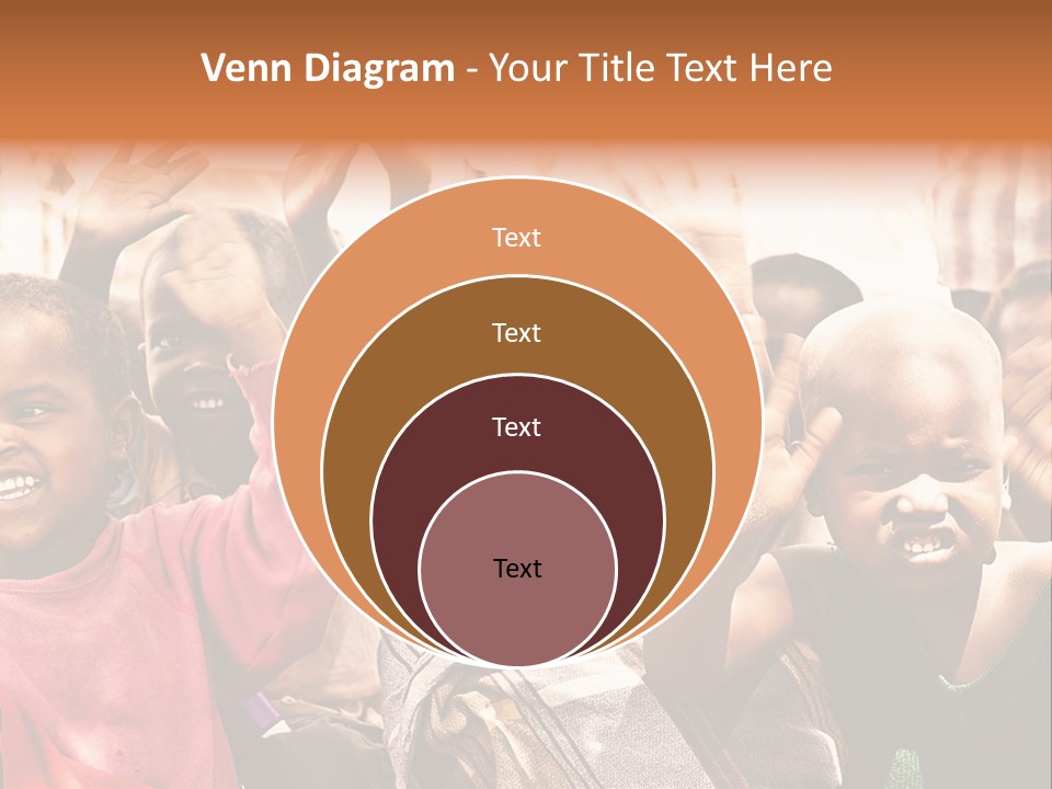 Girl Child Village PowerPoint Template