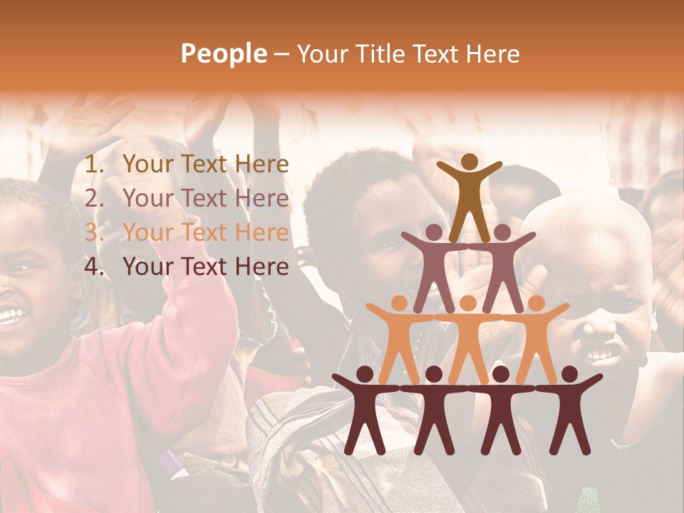 Girl Child Village PowerPoint Template