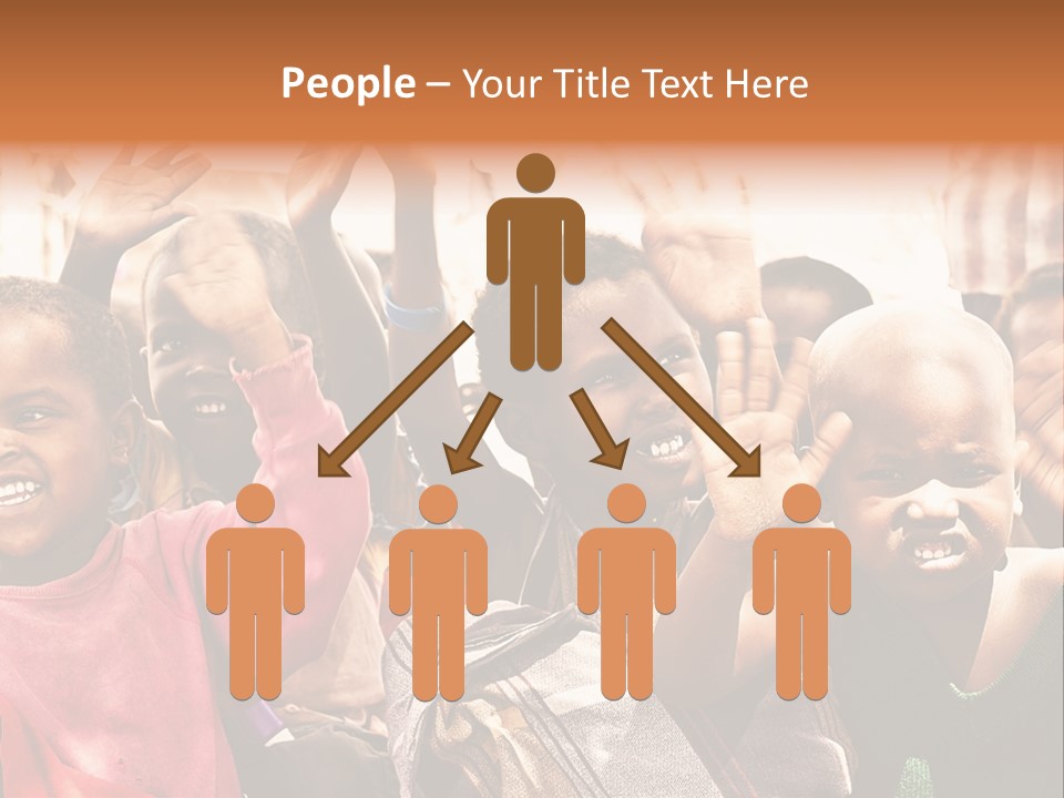 Girl Child Village PowerPoint Template