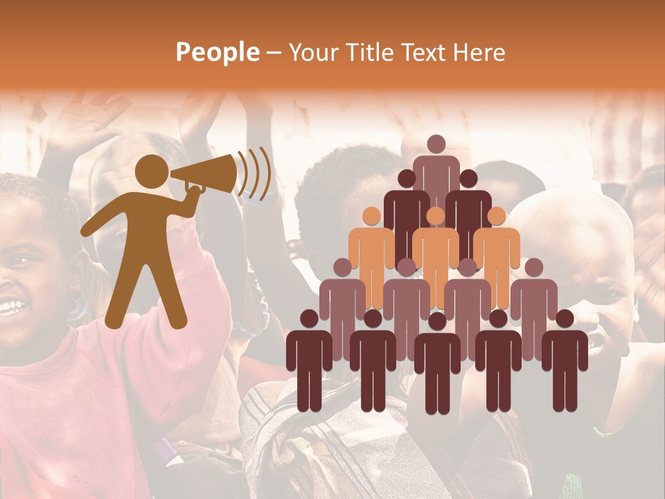 Girl Child Village PowerPoint Template