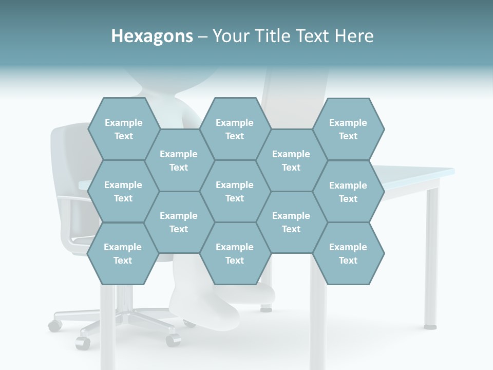 Notebook Laptop Metal PowerPoint Template