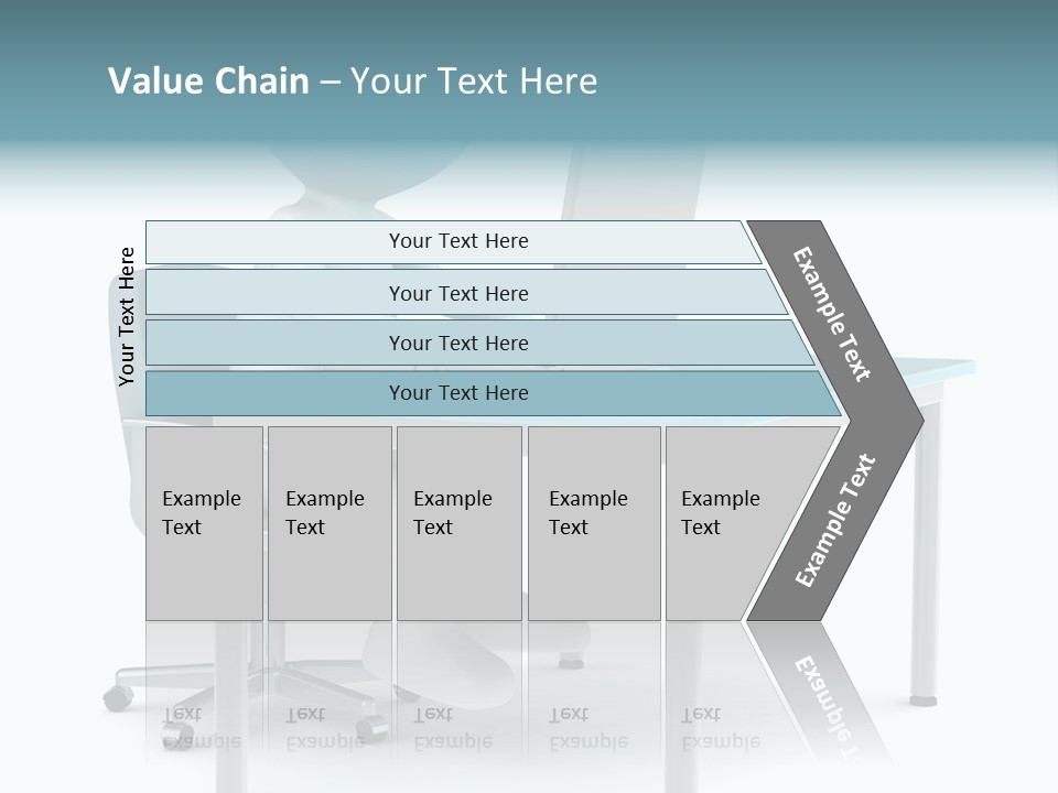 Notebook Laptop Metal PowerPoint Template