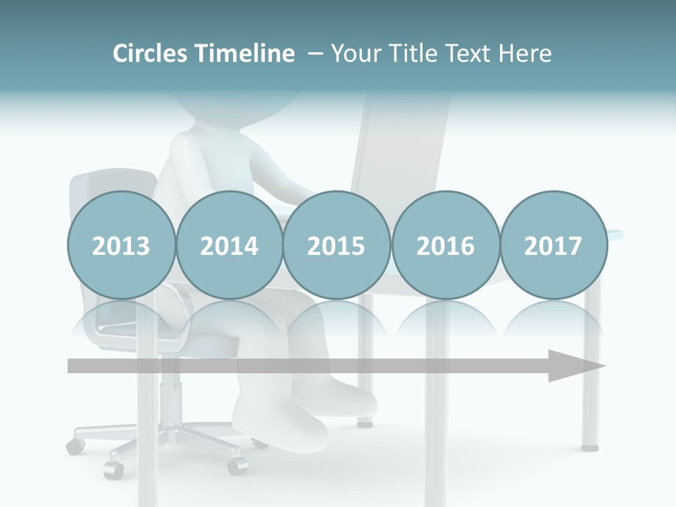 Notebook Laptop Metal PowerPoint Template