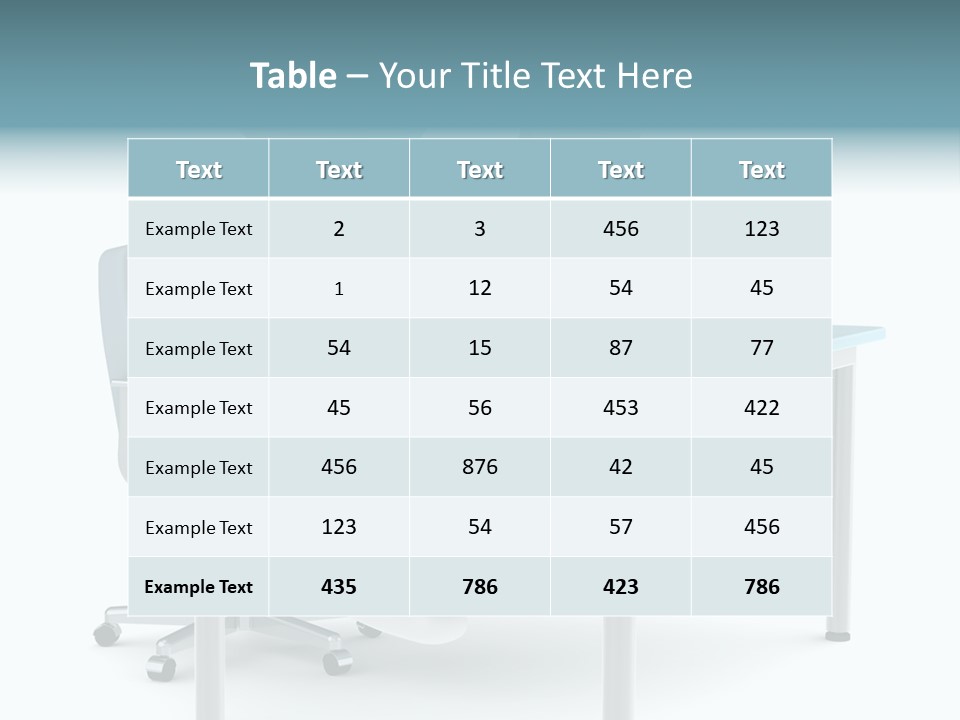 Notebook Laptop Metal PowerPoint Template