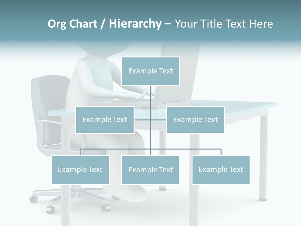 Notebook Laptop Metal PowerPoint Template