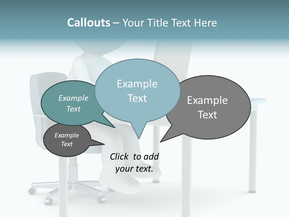 Notebook Laptop Metal PowerPoint Template