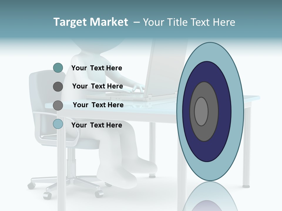 Notebook Laptop Metal PowerPoint Template