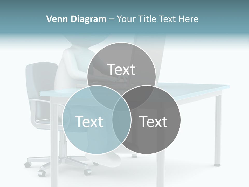 Notebook Laptop Metal PowerPoint Template