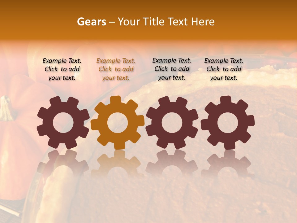 Dessert Plate Tasty PowerPoint Template