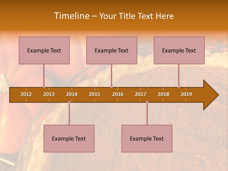 Dessert Plate Tasty PowerPoint Template