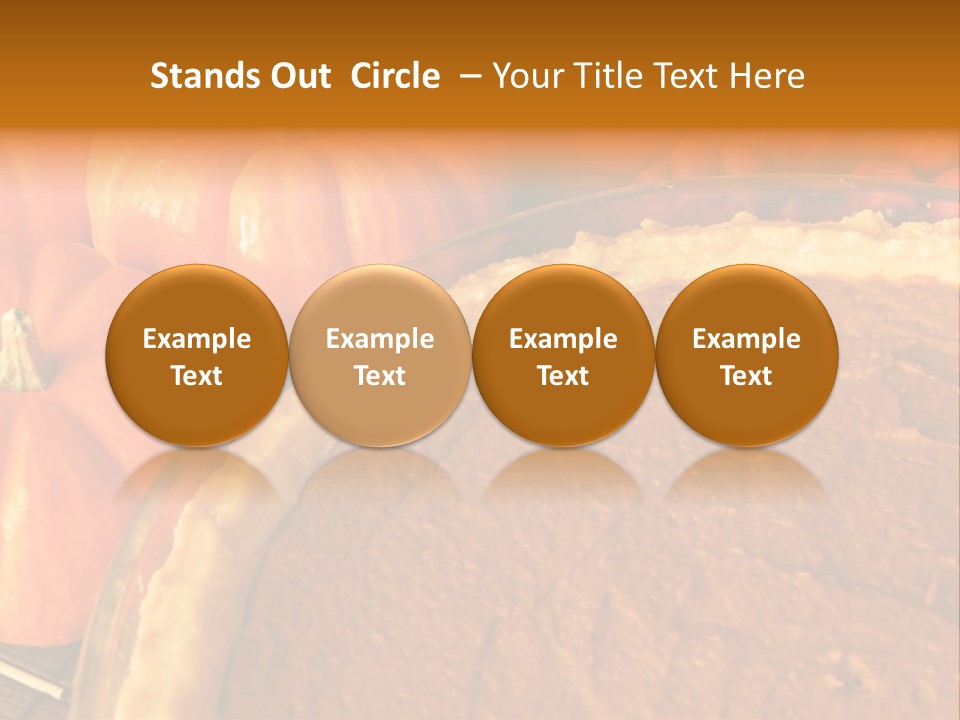 Dessert Plate Tasty PowerPoint Template