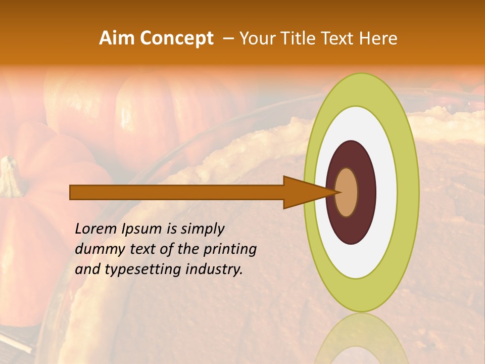 Dessert Plate Tasty PowerPoint Template