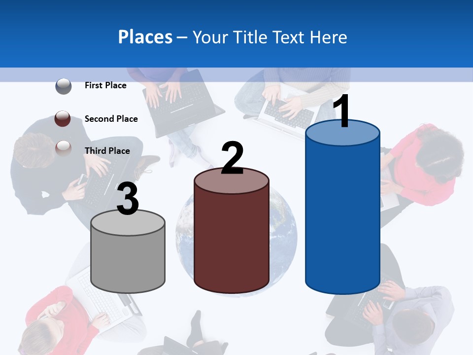 Technology Planet Notebook PowerPoint Template