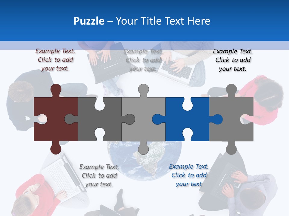 Technology Planet Notebook PowerPoint Template
