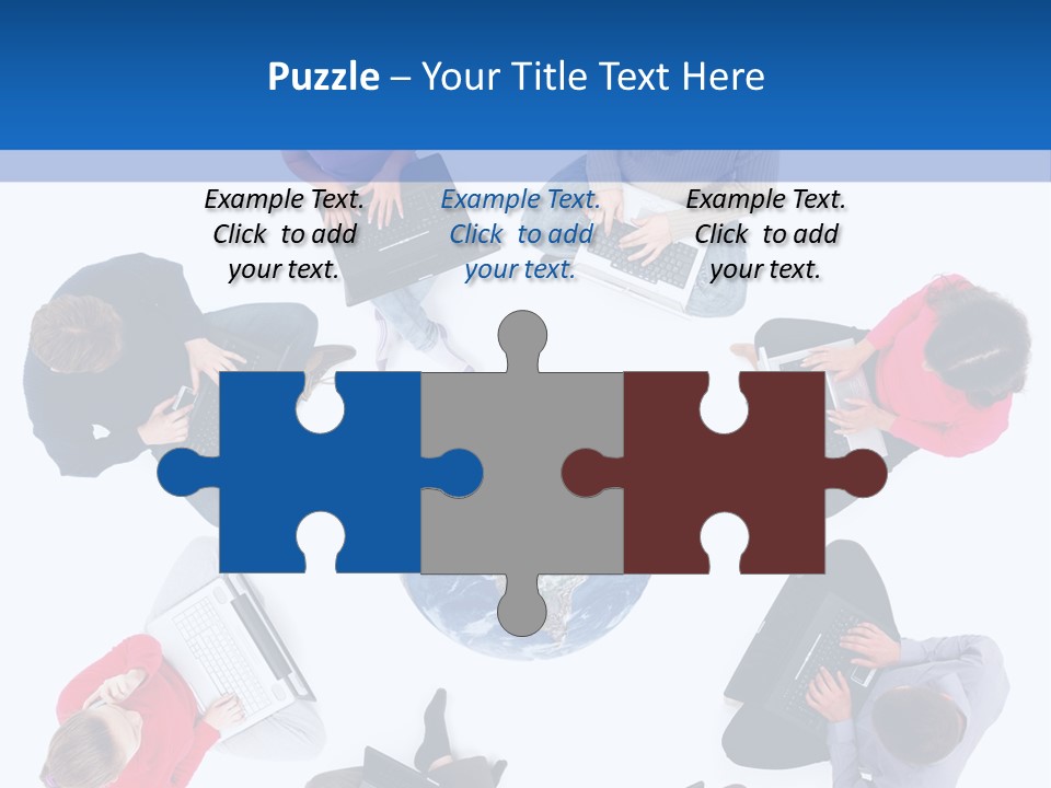 Technology Planet Notebook PowerPoint Template