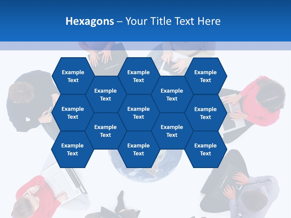 Technology Planet Notebook PowerPoint Template