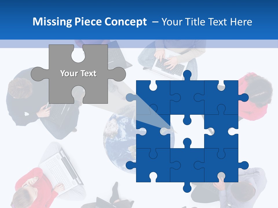 Technology Planet Notebook PowerPoint Template