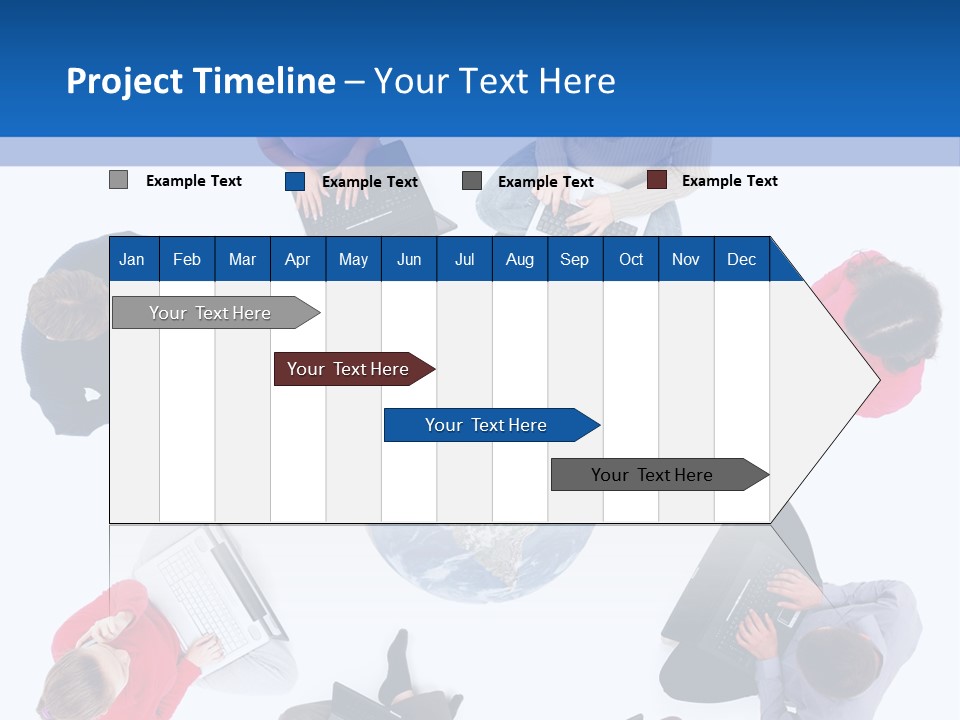Technology Planet Notebook PowerPoint Template