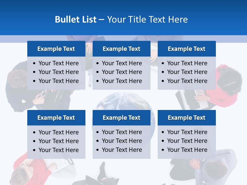 Technology Planet Notebook PowerPoint Template