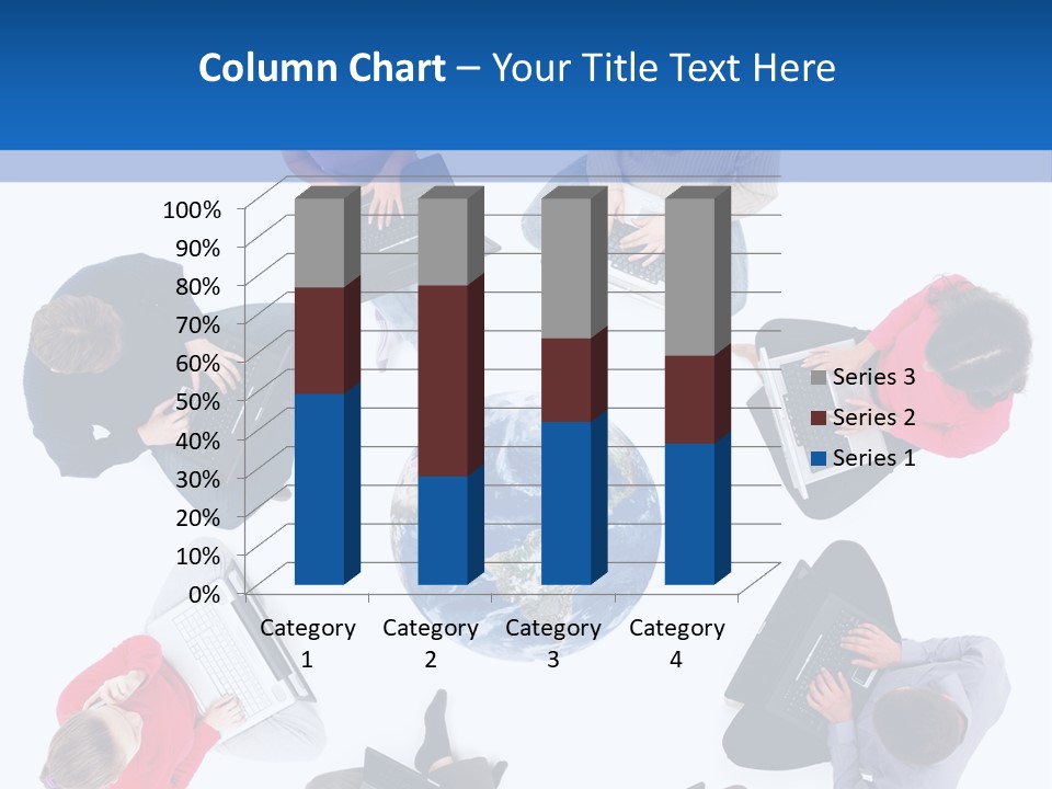Technology Planet Notebook PowerPoint Template