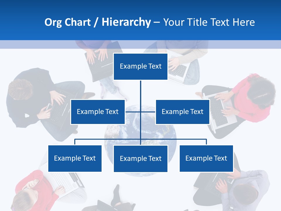 Technology Planet Notebook PowerPoint Template