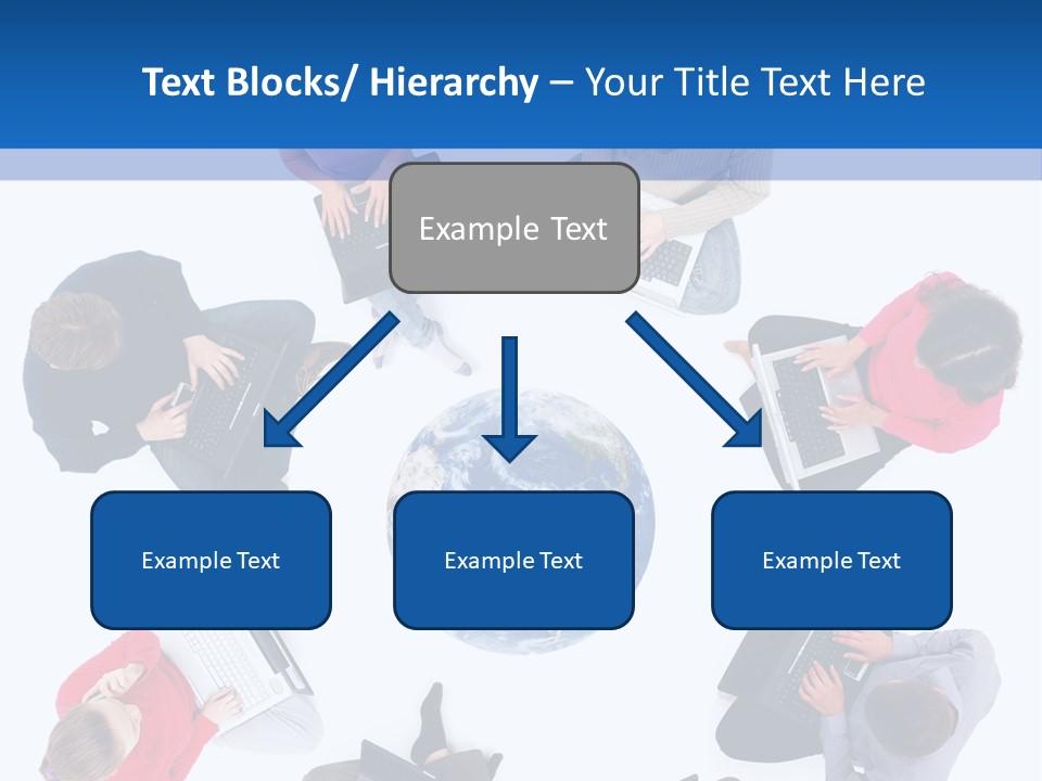 Technology Planet Notebook PowerPoint Template