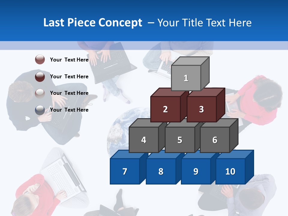 Technology Planet Notebook PowerPoint Template