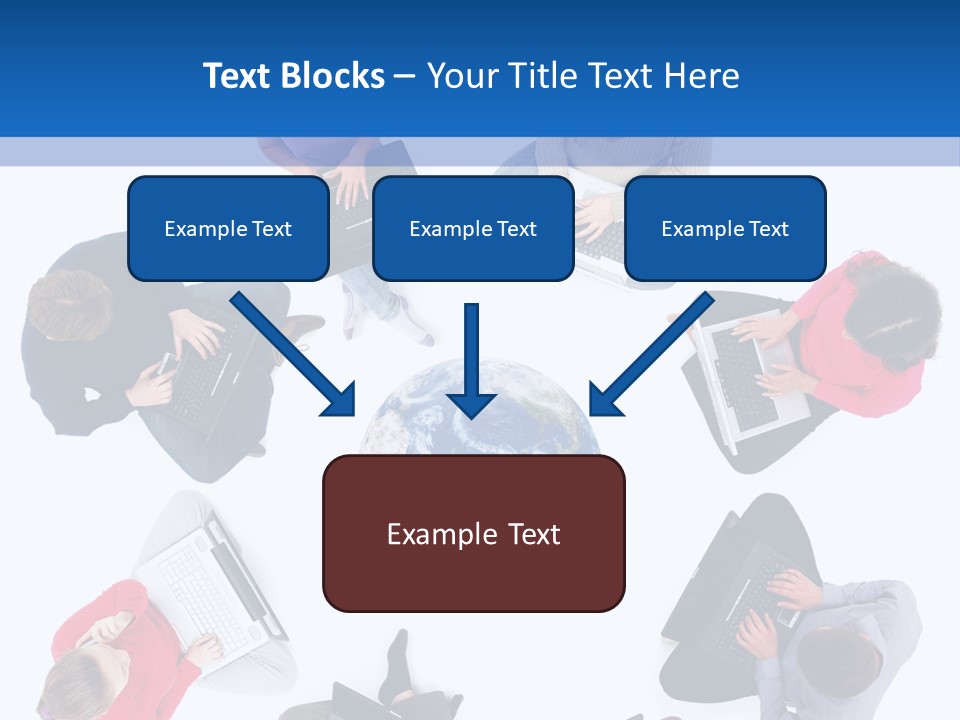 Technology Planet Notebook PowerPoint Template