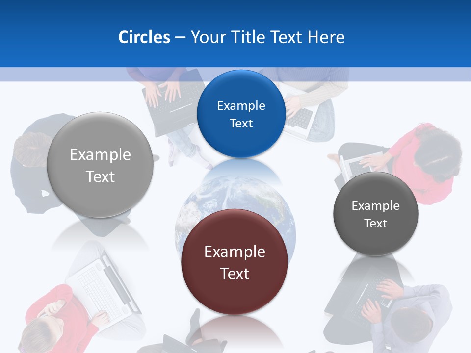 Technology Planet Notebook PowerPoint Template