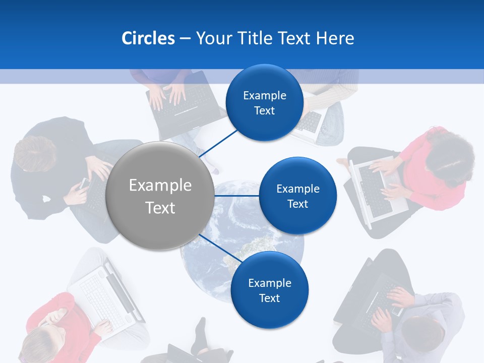 Technology Planet Notebook PowerPoint Template