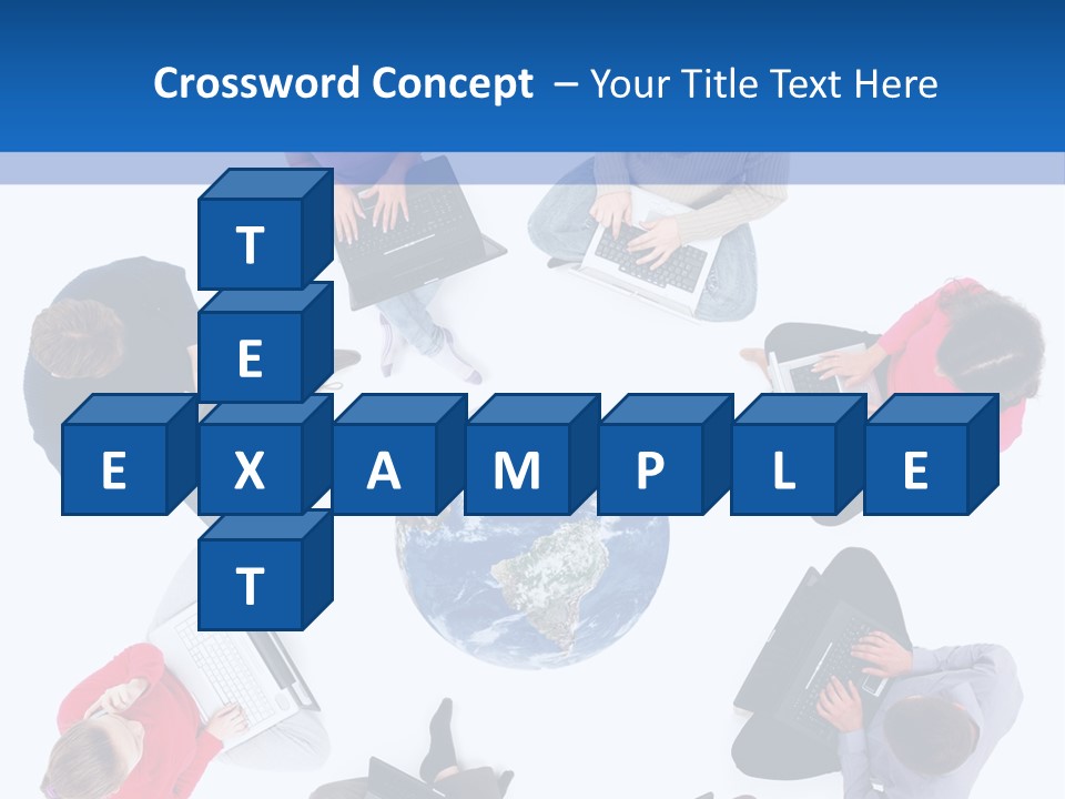 Technology Planet Notebook PowerPoint Template