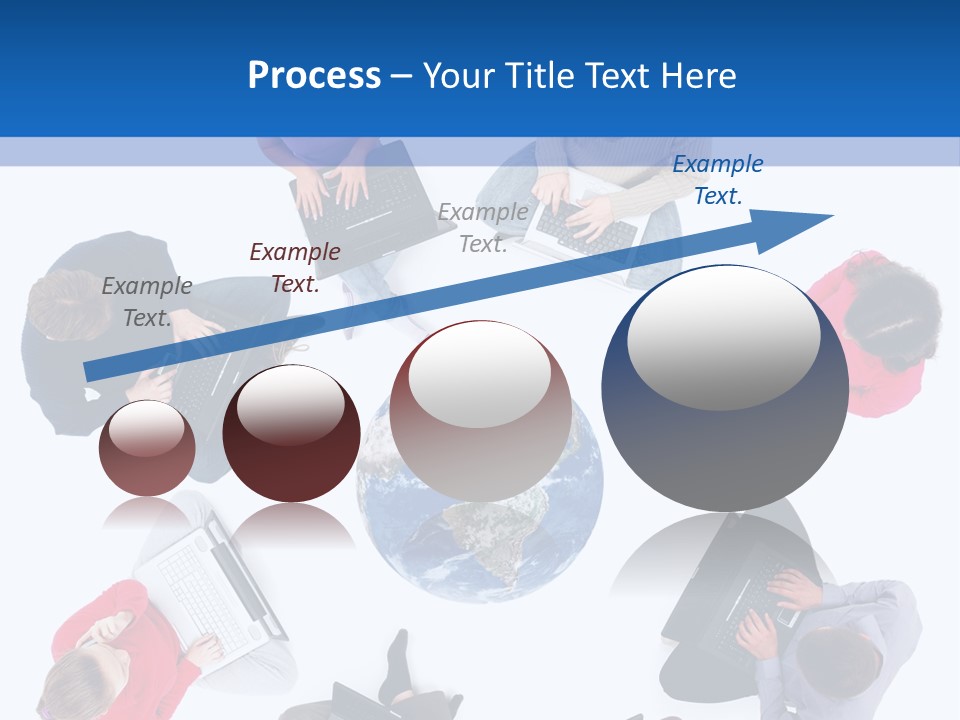 Technology Planet Notebook PowerPoint Template